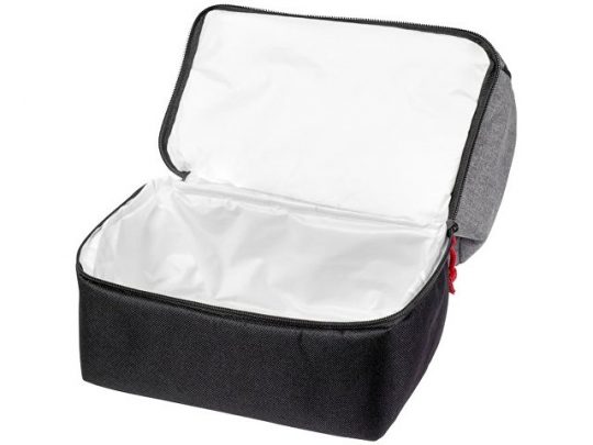 Двойная сумка-холодильник для ланчей, серый/черный, арт. 016857003
