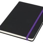 Блокнот Noir среднего размера, черный/пурпурный (А5), арт. 016883303