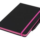 Блокнот Noir Edge среднего размера, розовый (А5), арт. 016884303