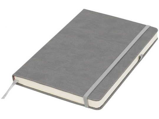 Блокнот Rivista среднего размера, серый (А5), арт. 016885503