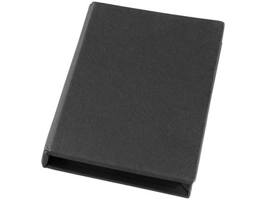 Небольшой комбинированный блокнот, черный, арт. 016888003