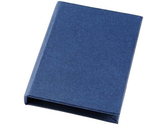 Небольшой комбинированный блокнот, синий, арт. 016888103