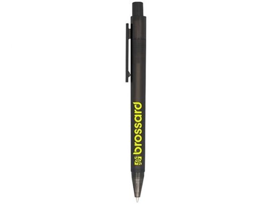 Перламутровая шариковая ручка Calypso, frosted black, арт. 016889103