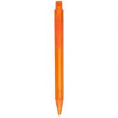 Перламутровая шариковая ручка Calypso, frosted orange, арт. 016889503