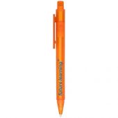 Перламутровая шариковая ручка Calypso, frosted orange, арт. 016889503