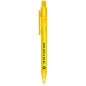 Перламутровая шариковая ручка Calypso, frosted yellow, арт. 016889603