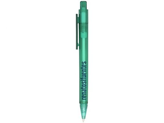 Перламутровая шариковая ручка Calypso, матовый зеленый, арт. 016889703