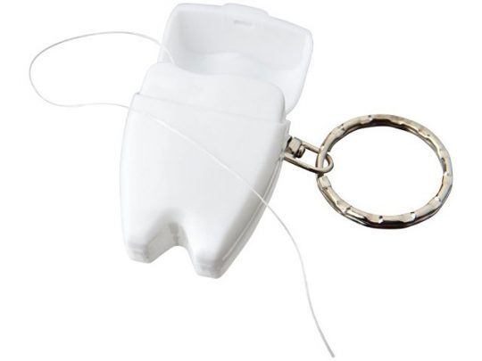 Брелок с зубной нитью Demi, белый, арт. 016890703