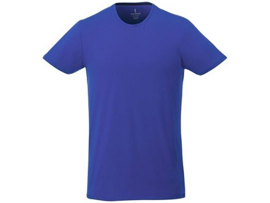 Мужская футболка Balfour с коротким рукавом из органического материала, синий (L), арт. 016761403