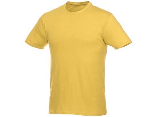Футболка-унисекс Heros с коротким рукавом, желтый (XL), арт. 016892203
