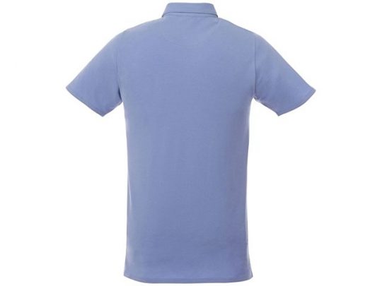 Мужская футболка поло Atkinson с коротким рукавом и пуговицами, светло-синий (2XL), арт. 016782403