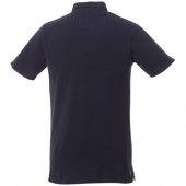 Мужская футболка поло Atkinson с коротким рукавом и пуговицами, темно-синий (S), арт. 016782703