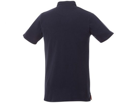 Мужская футболка поло Atkinson с коротким рукавом и пуговицами, темно-синий (L), арт. 016782903