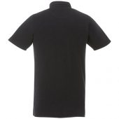 Мужская футболка поло Atkinson с коротким рукавом и пуговицами, черный (S), арт. 016784103