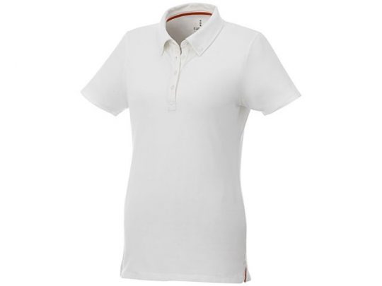 Женская футболка поло Atkinson с коротким рукавом и пуговицами, белый (M), арт. 016784903