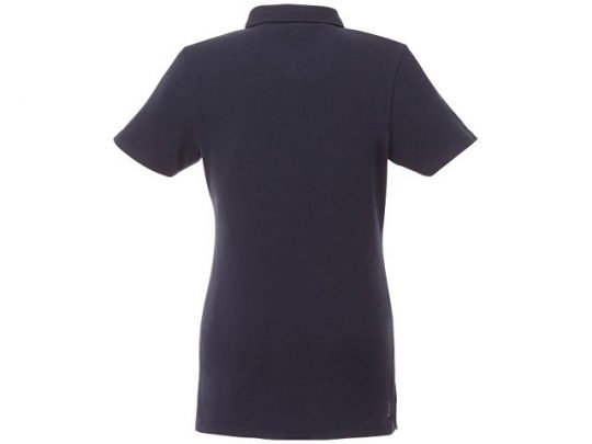 Женская футболка поло Atkinson с коротким рукавом и пуговицами, темно-синий (XL), арт. 016786903