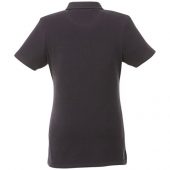 Женская футболка поло Atkinson с коротким рукавом и пуговицами, серый графитовый (M), арт. 016787303