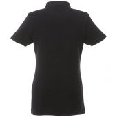Женская футболка поло Atkinson с коротким рукавом и пуговицами, черный (S), арт. 016787803