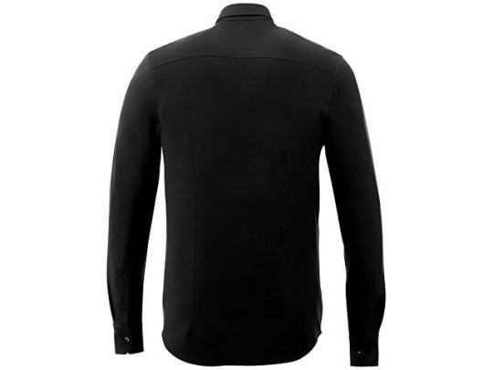 Мужская рубашка Bigelow из пике с длинным рукавом, черный (2XL), арт. 016791603