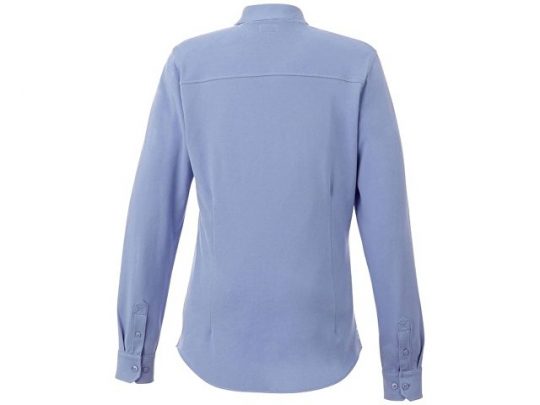 Женская рубашка Bigelow из пике с длинным рукавом, светло-синий (S), арт. 016792503
