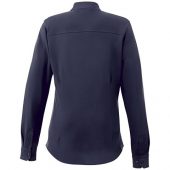 Женская рубашка Bigelow из пике с длинным рукавом, темно-синий (XS), арт. 016793003