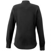 Женская рубашка Bigelow из пике с длинным рукавом, черный (S), арт. 016794303