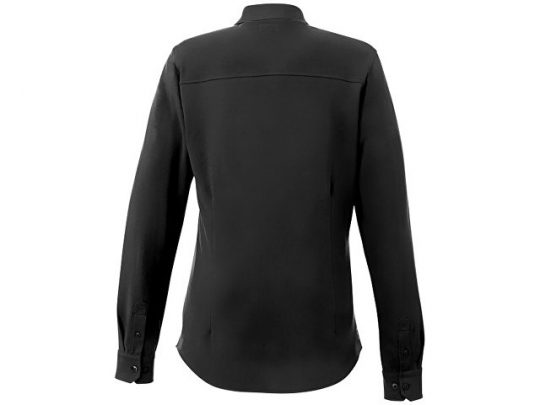 Женская рубашка Bigelow из пике с длинным рукавом, черный (M), арт. 016794403