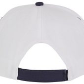 Пятипанельная кепка Nestor с окантовкой, белый/темно-синий, арт. 016872203