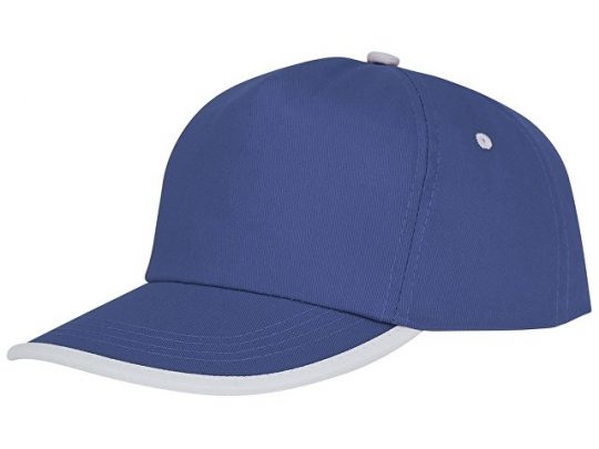 Пятипанельная кепка Nestor с окантовкой, синий/белый, арт. 016872503