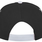 Пятипанельная кепка Nestor с окантовкой, черный/белый, арт. 016872703