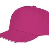 Пятипанельная кепка-сендвич Ceto, розовый, арт. 016874903