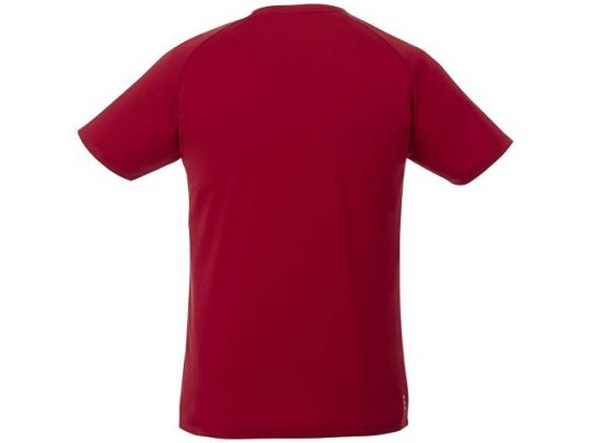 Модная мужская футболка Amery с коротким рукавом и V-образным вырезом, красный (L), арт. 016795803