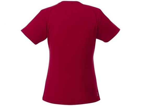 Модная женская футболка Amery  с коротким рукавом и V-образным вырезом, красный (L), арт. 016799703