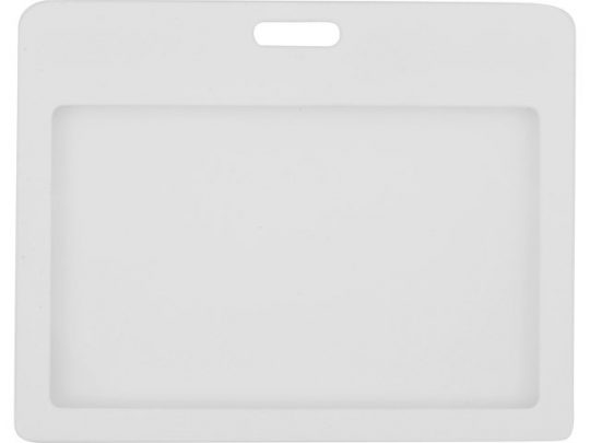 Бейдж Show mini Flat 98 *78 мм (внут.размер  85*54 мм), белый, арт. 016735803