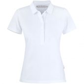 Рубашка поло женская Sunset белая, размер XL