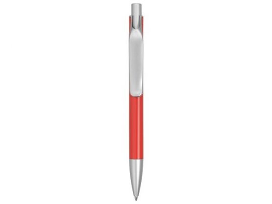 Ручка металлическая шариковая Large, красный/серебристый, арт. 016988803