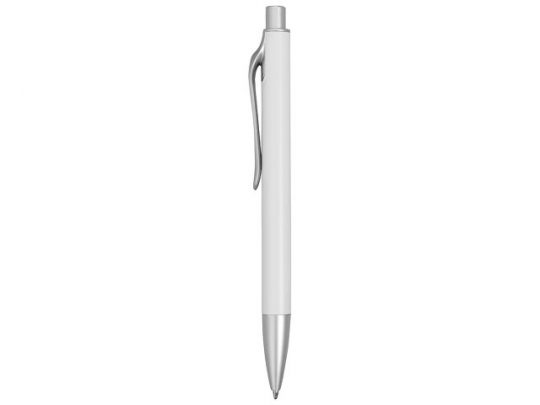 Ручка металлическая шариковая Large, белый/серебристый, арт. 016989003