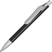 Ручка металлическая шариковая Large, черный/серебристый, арт. 016988703