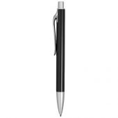 Ручка металлическая шариковая Large, черный/серебристый, арт. 016988703