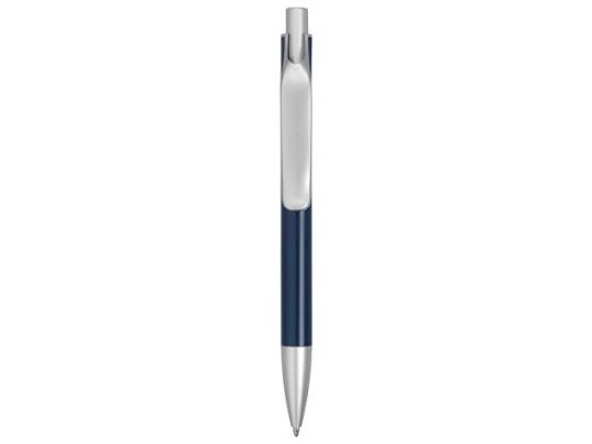 Ручка металлическая шариковая Large, темно-синий/серебристый, арт. 016988603