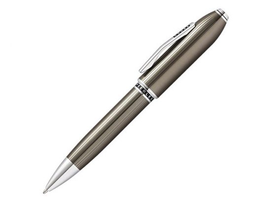 Шариковая ручка Cross Peerless Translucent Titanium Grey Engraved Lacquer, арт. 017013103