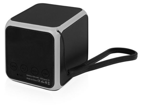 Портативная колонка Cube с подсветкой, черный, арт. 016988203