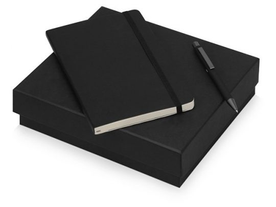Подарочный набор Moleskine Van Gogh с блокнотом А5 и ручкой, черный, арт. 017065703 Подарочный набор Moleskine Van Gogh с блокнотом А5 и ручкой, черный, арт. 017065703