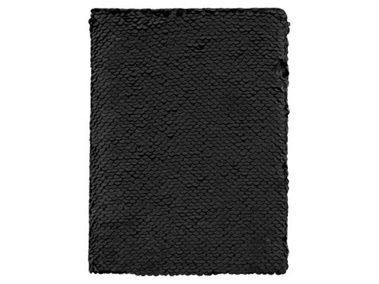 Блокнот с пайетками Fashion, черный, арт. 016979503