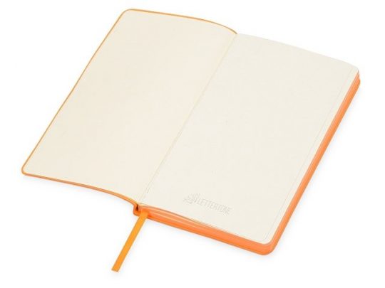 Блокнот Notepeno 130×205 мм с тонированными линованными страницами, оранжевый, арт. 016978303