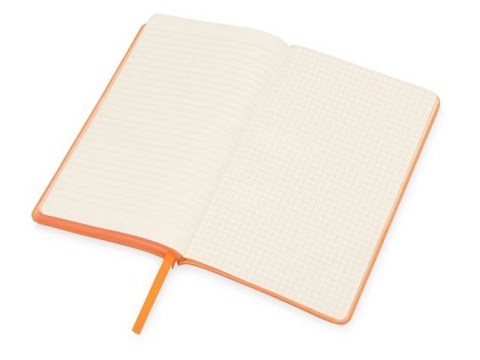Блокнот Notepeno 130×205 мм с тонированными линованными страницами, оранжевый, арт. 016978303