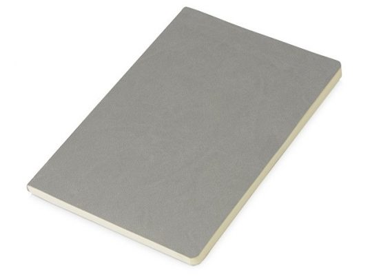 Блокнот Wispy линованный в мягкой обложке, серый, арт. 016979003
