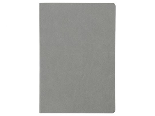 Блокнот Wispy линованный в мягкой обложке, серый, арт. 016979003