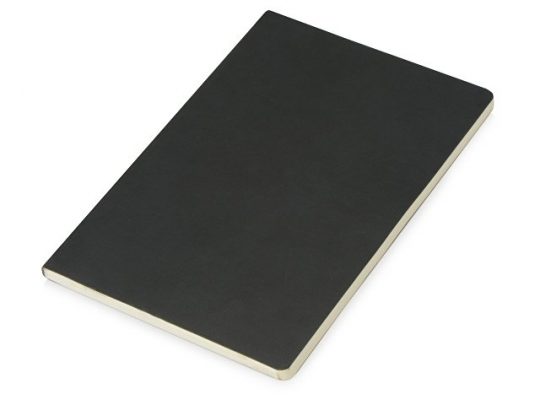 Блокнот Wispy линованный в мягкой обложке, черный, арт. 016978703