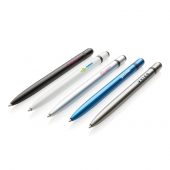 Металлическая ручка-стилус Slim, белый, арт. 017062406